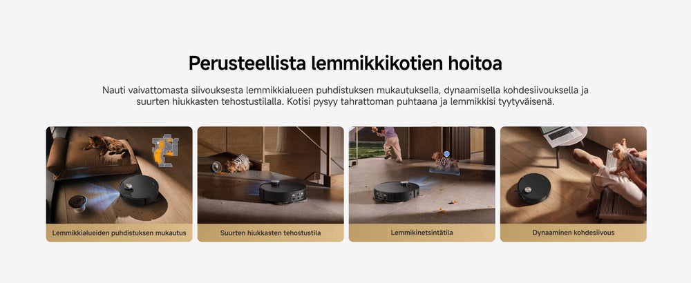 Perusteellista lemmikkikotien hoitoa