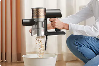 Roskien poistaminen yhdellä painalluksella
