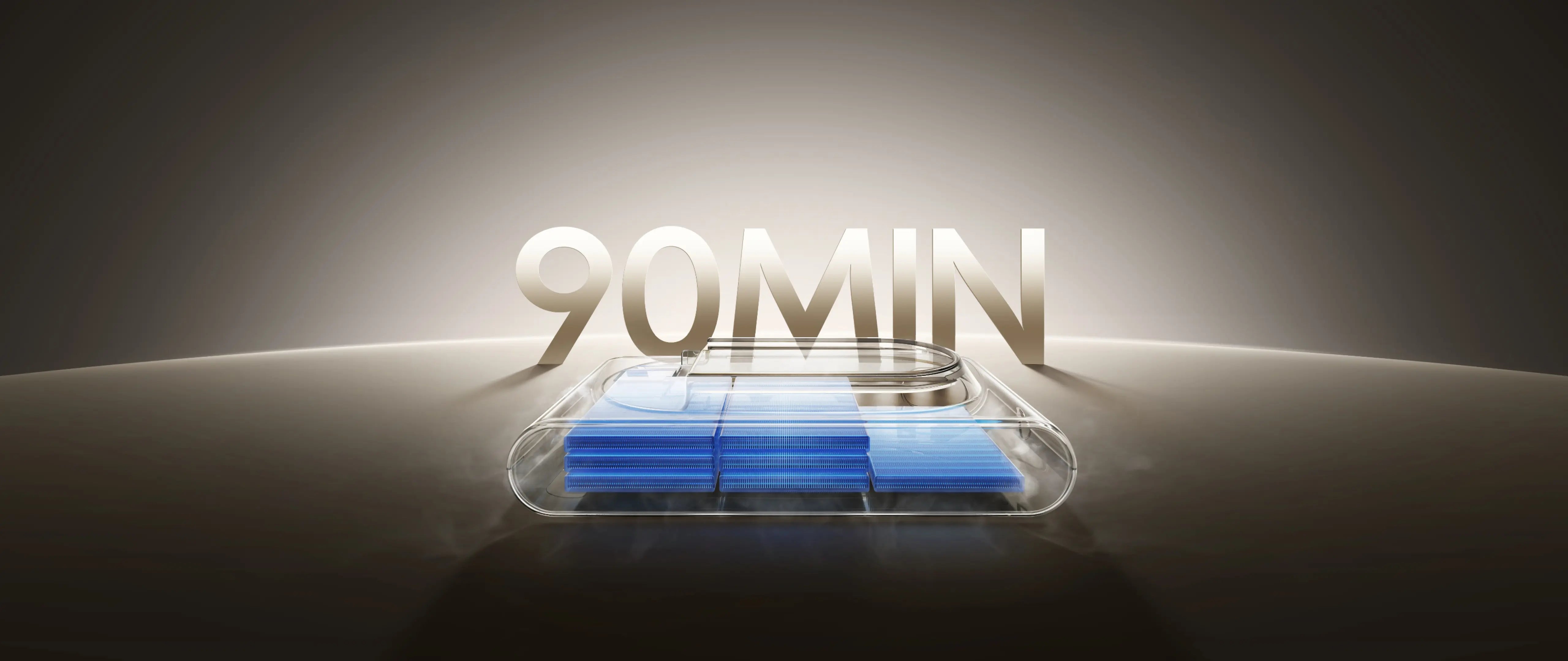  90 minuutin* käyttöajalla keskeytymätön siivous